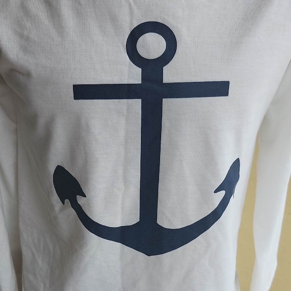 CBR White and Blue Graphic Long Sleeve Tee - Picture 4 of 7
